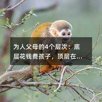 為人父母的4個層次:底層花錢費孩子,頂層在改變自己……