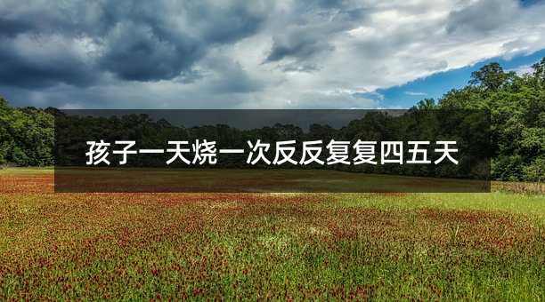 孩子一天燒一次反反復復四五天