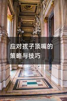應對孩子頂嘴的策略與技巧