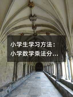 小學生學習方法：小學數學乘法分配律公式