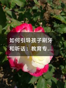 如何引導(dǎo)孩子刷牙和聽話:教育專家的建議