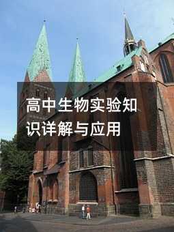 高中生物實驗知識詳解與應用