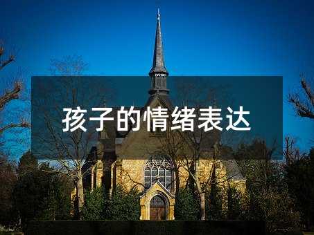孩子的情緒表達