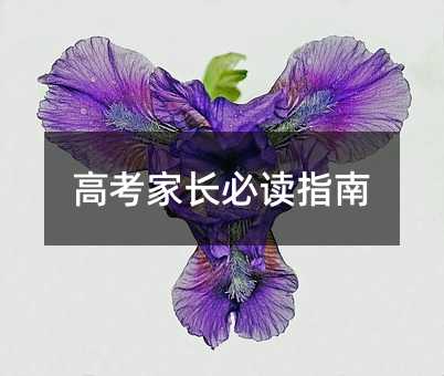 高考家長必讀指南