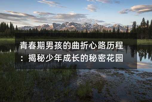 青春期男孩的曲折心路歷程:揭秘少年成長的秘密花園