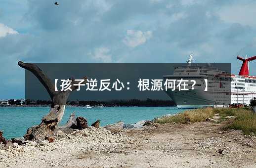 【孩子逆反心:根源何在?】