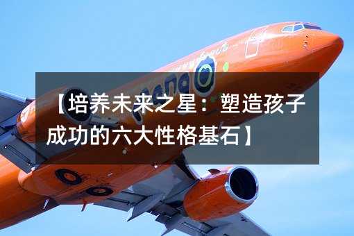 【培養(yǎng)未來之星:塑造孩子成功的六大性格基石】