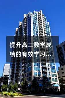 提升高二數學成績的有效學習策略
