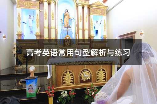高考英語常用句型解析與練習