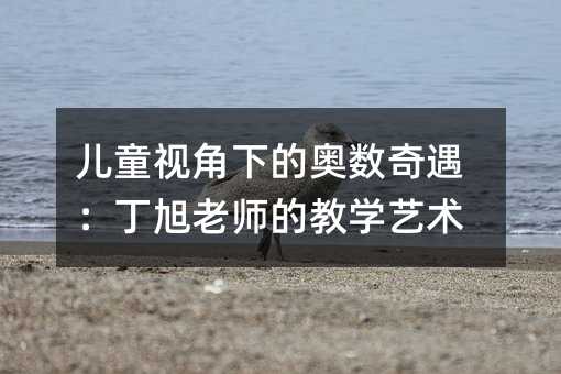 兒童視角下的奧數奇遇:丁旭老師的教學藝術