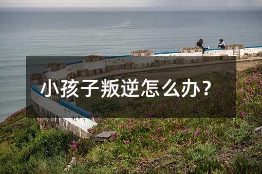 小孩子叛逆怎么辦？