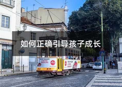 如何正確引導孩子成長