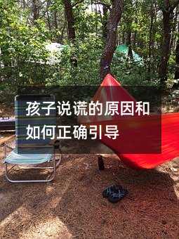 孩子說謊的原因和如何正確引導
