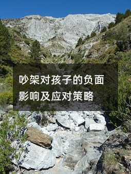 吵架對孩子的負面影響及應對策略