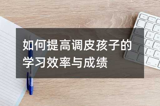 如何提高調(diào)皮孩子的學(xué)習(xí)效率與成績
