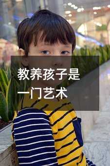 教養(yǎng)孩子是一門藝術