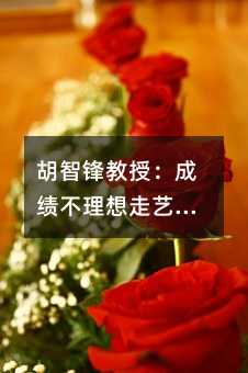 胡智鋒教授:成績(jī)不理想走藝考需慎重