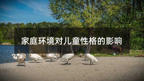 家庭環境對兒童性格的影響