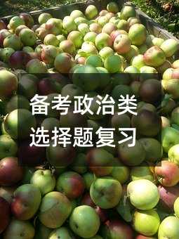 備考政治類選擇題復(fù)習(xí)