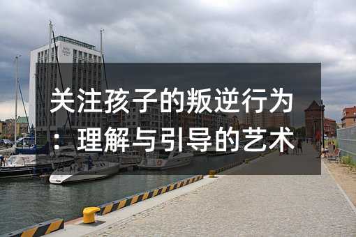 關(guān)注孩子的叛逆行為:理解與引導的藝術(shù)