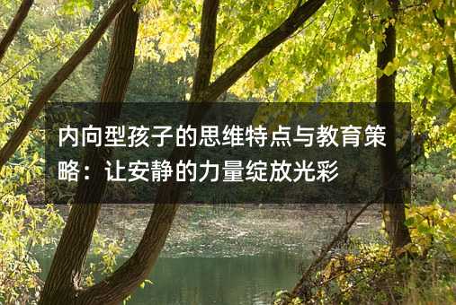 內向型孩子的思維特點與教育策略:讓安靜的力量綻放光彩