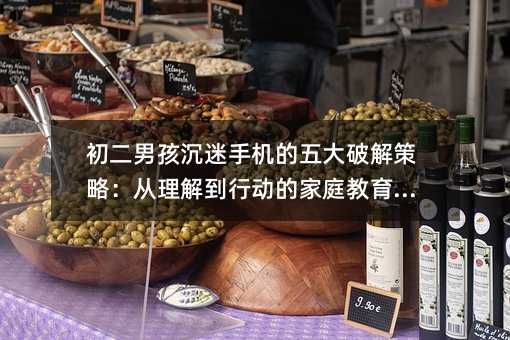 初二男孩沉迷手機的五大破解策略:從理解到行動的家庭教育指南