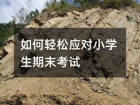如何輕松應(yīng)對(duì)小學(xué)生期末考試