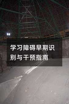 學習障礙早期識別與干預指南