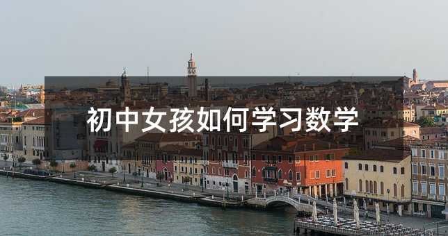 初中女孩如何學習數學