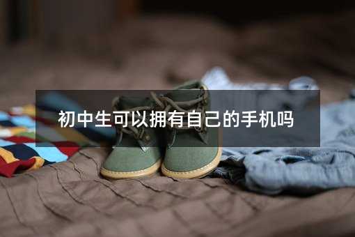 初中生可以擁有自己的手機(jī)嗎
