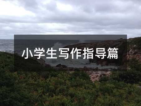 小學生寫作指導篇