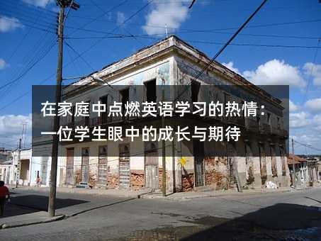 在家庭中點(diǎn)燃英語學(xué)習(xí)的熱情:一位學(xué)生眼中的成長與期待