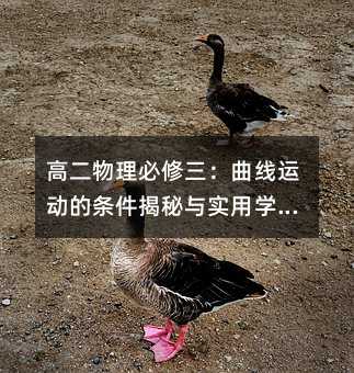 高二物理必修三:曲線運動的條件揭秘與實用學習法