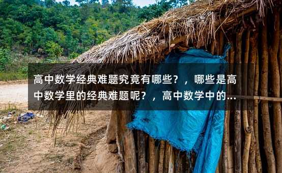 高中數(shù)學(xué)經(jīng)典難題究竟有哪些?,哪些是高中數(shù)學(xué)里的經(jīng)典難題呢?,高中數(shù)學(xué)中的經(jīng)典難題是啥?