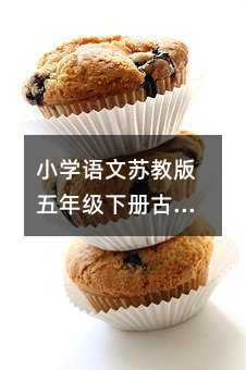 小學語文蘇教版五年級下冊古詩《游園不值》篇