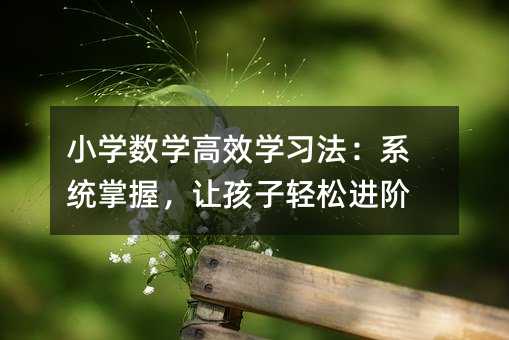 С�W(xu��)��(sh��)�W(xu��)��Ч�W(xu��)��(x��)����ϵ�y(t��ng)���գ�׌�����p���M(j��n)�A